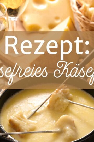 Rezept Laktosefreies Käsefondue
