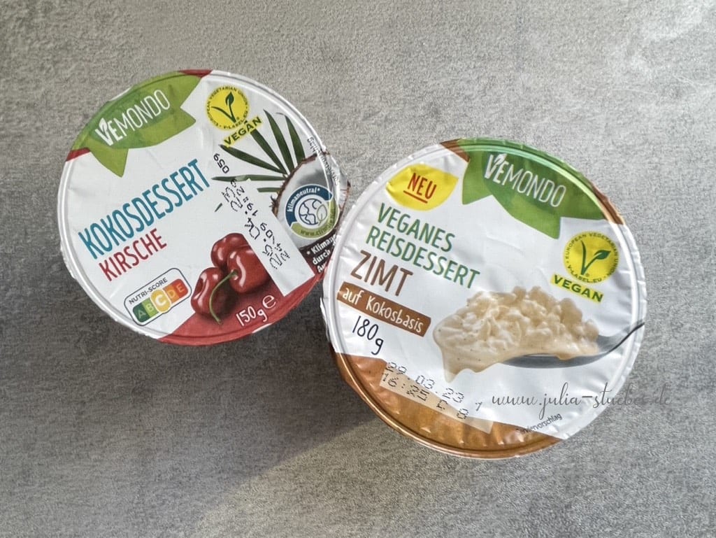 Lidl: vegane Desserts