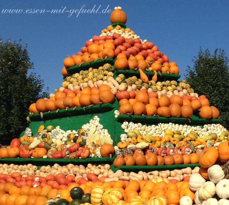 Kürbis-Pyramide