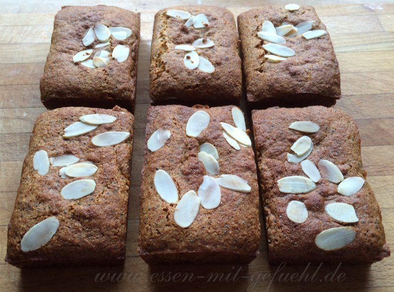 Mohnmuffins, glutenfrei, laktosefrei, paleo