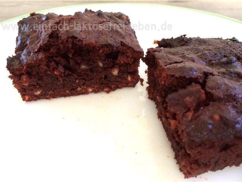 brownies, laktosefrei, glutenfrei