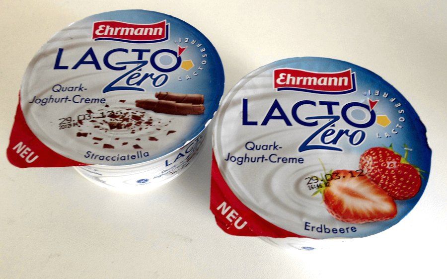 Ehrmann laktosefreie quark joghurt creme