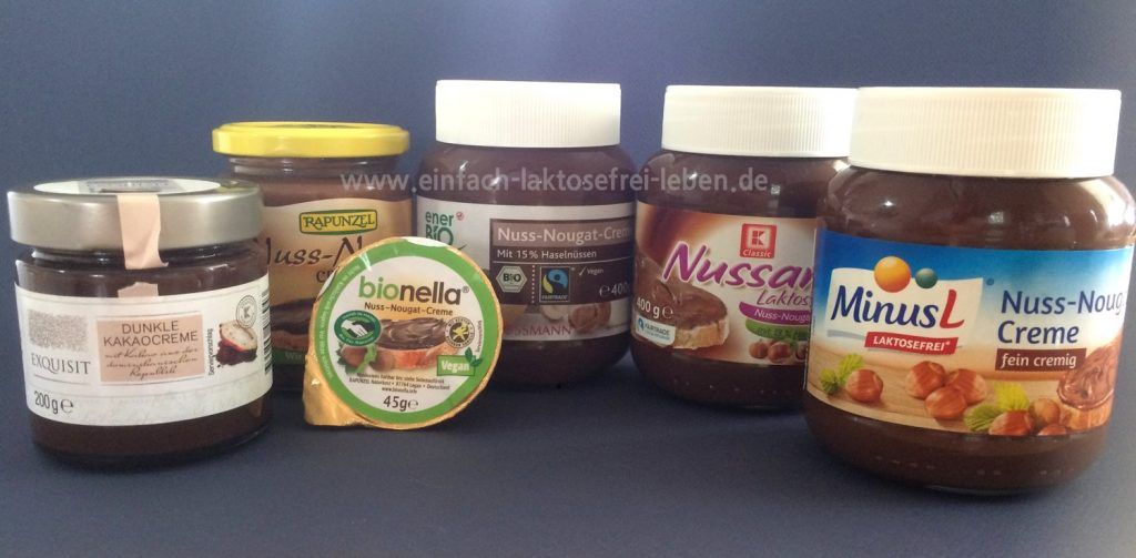 nutella alternativen, laktosefrei, glutenfrei, milchfrei, bio