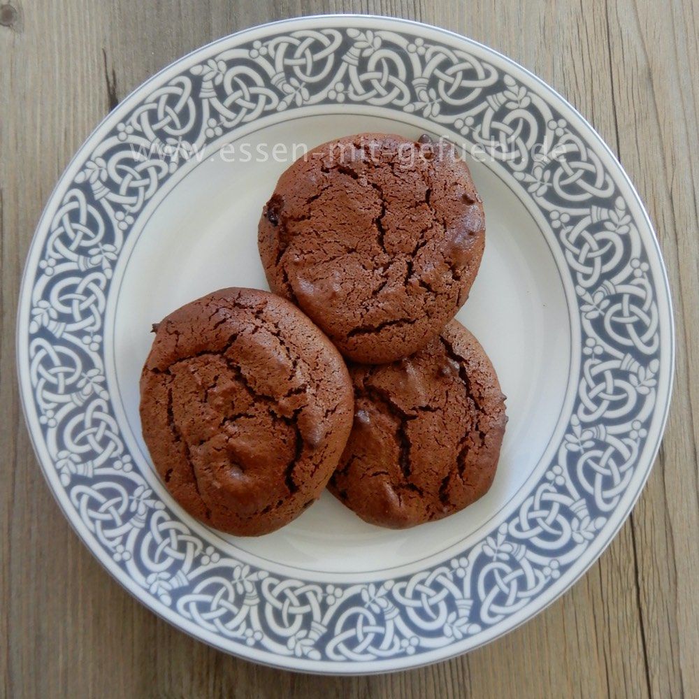 Schokokekse, glutenfrei, laktosefrei, zuckerfrei