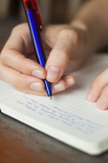 Wann sollte man in seinem Journal einen Bewusstseinsstrom schreiben?