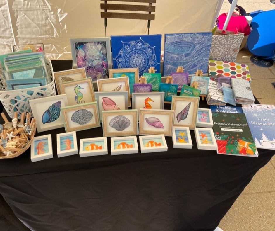 Mein Verkaufsstand beim Kulturfestival in Eitorf