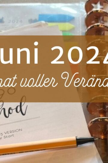 Ein Monat voller Veränderungen: ME/CFS, Arbeit und neue Projekte im Juni 2024