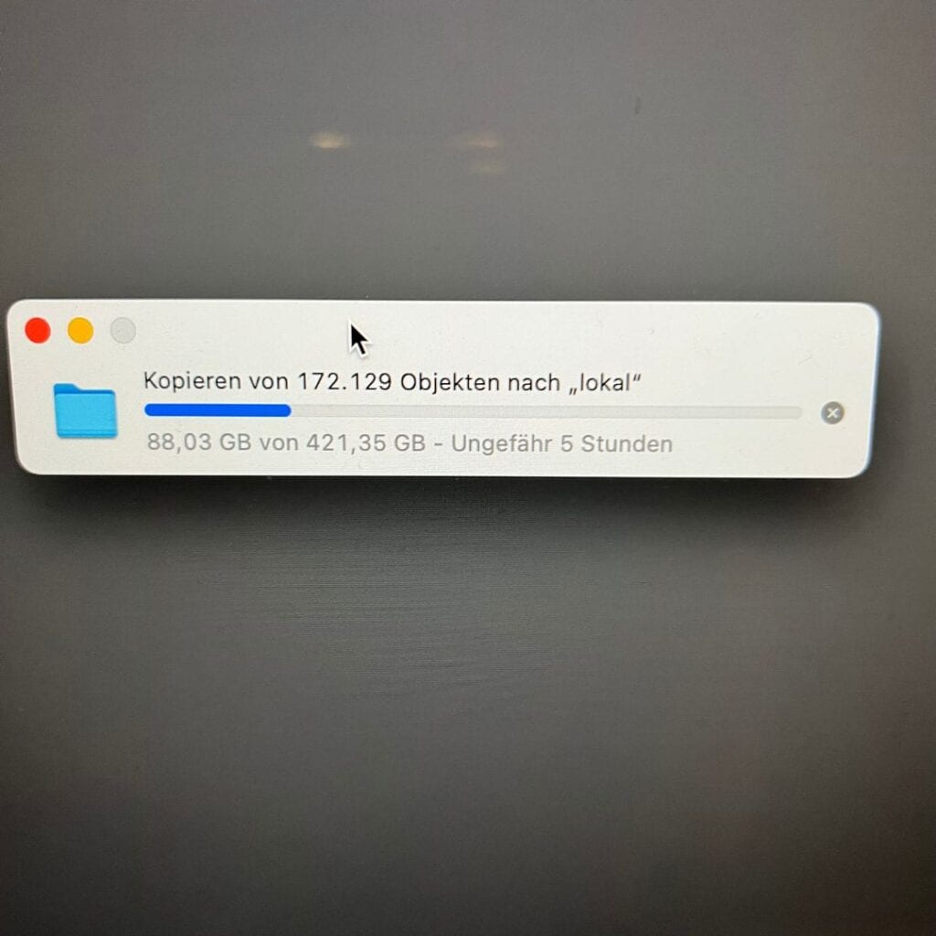 Dateien verschieben beim Computerumzug