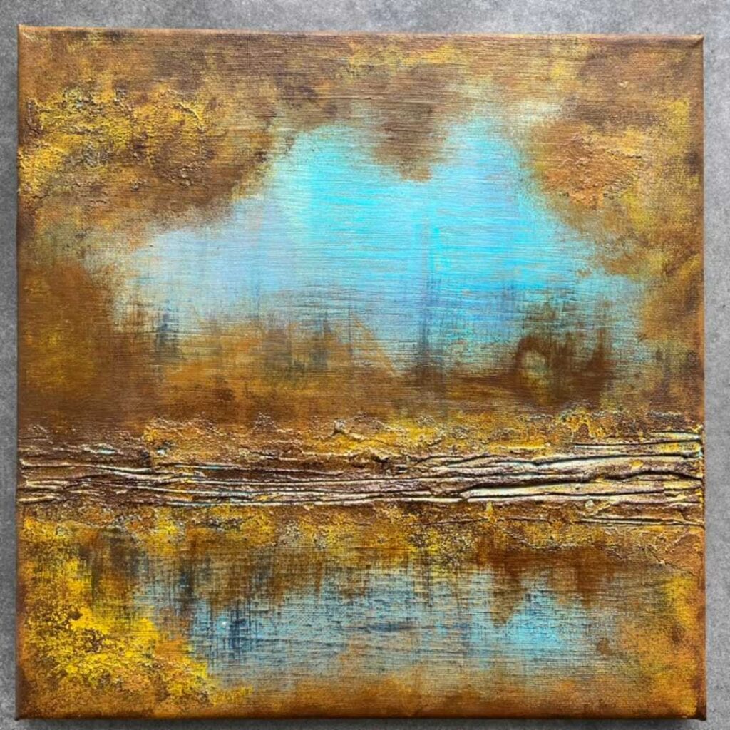 Das verkaufte Bild von der 30x30=100-Ausstellung