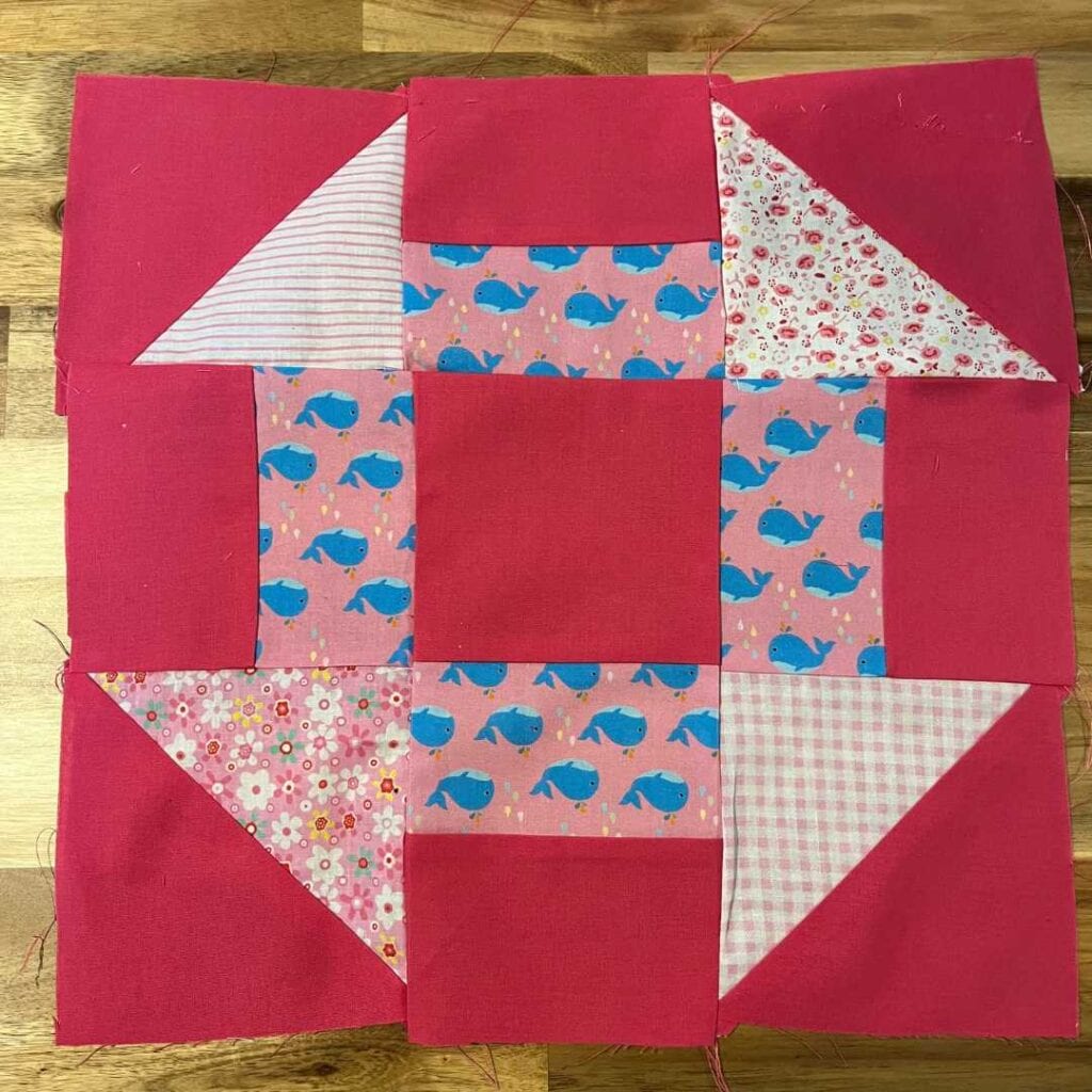 Mein erster Quilt-Block
