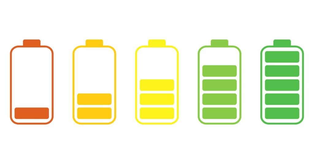 Batterien als Symbol für Energiemanagement