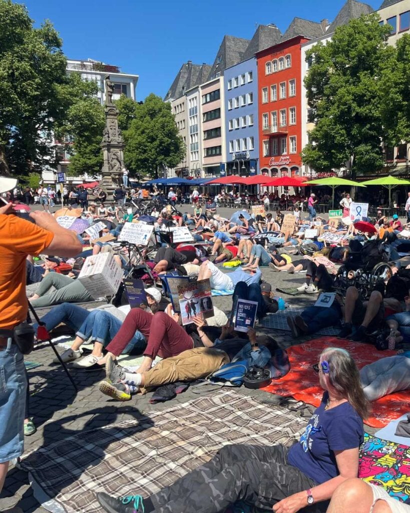 Der stille Liegenteil – ein bewegender Moment