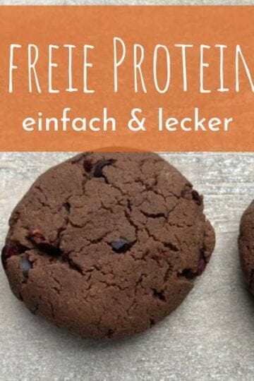 Glutenfreie Kekse mit Proteinpulver und Kakaonibs – einfach & lecker