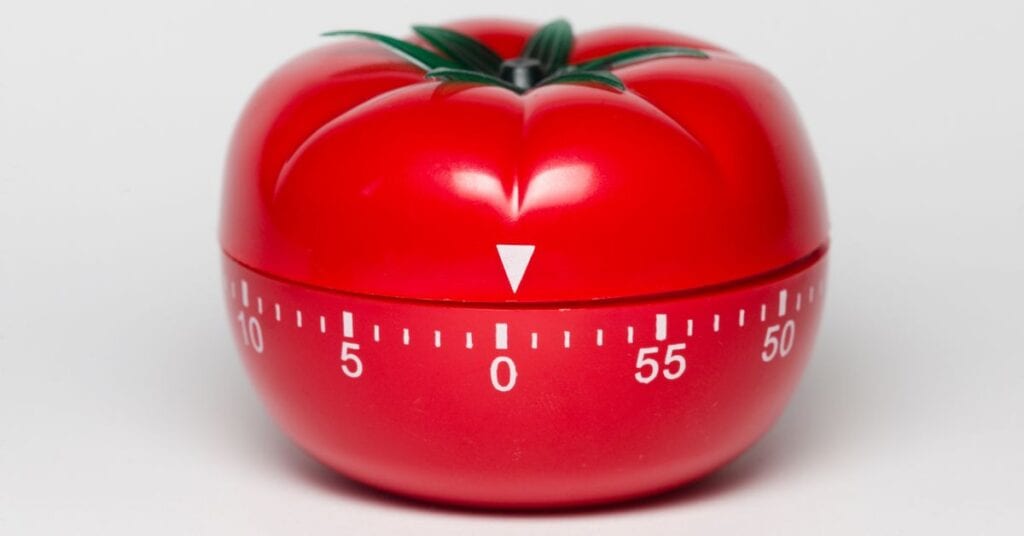 Die Küchenuhr der Pomodoro-Technik
