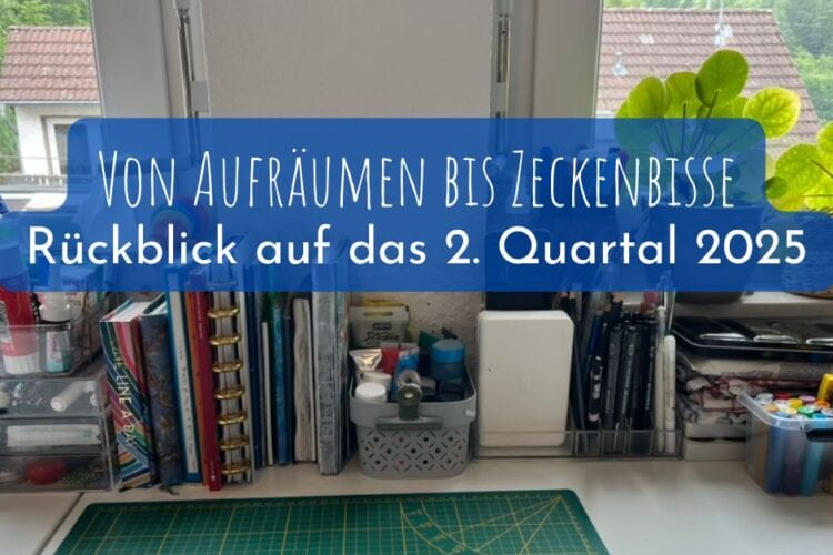 Von Aufräumen bis Zeckenbisse: Mein Rückblick aufs 2. Quartal 2025