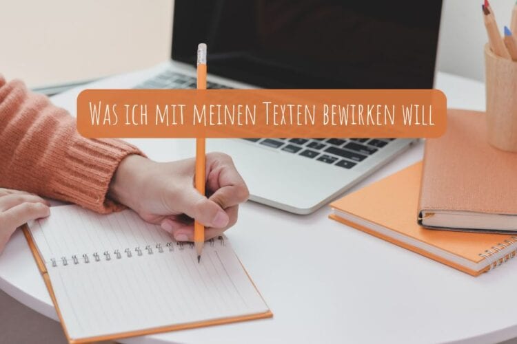 chronisch optimistisch: Was ich mit meinen Texten bewirken will