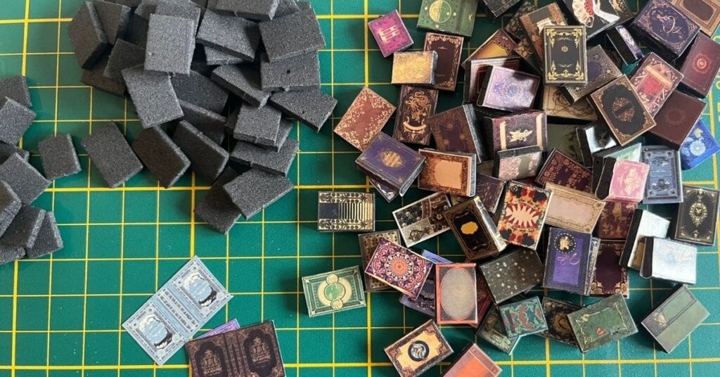 Minibücher für den Booknook