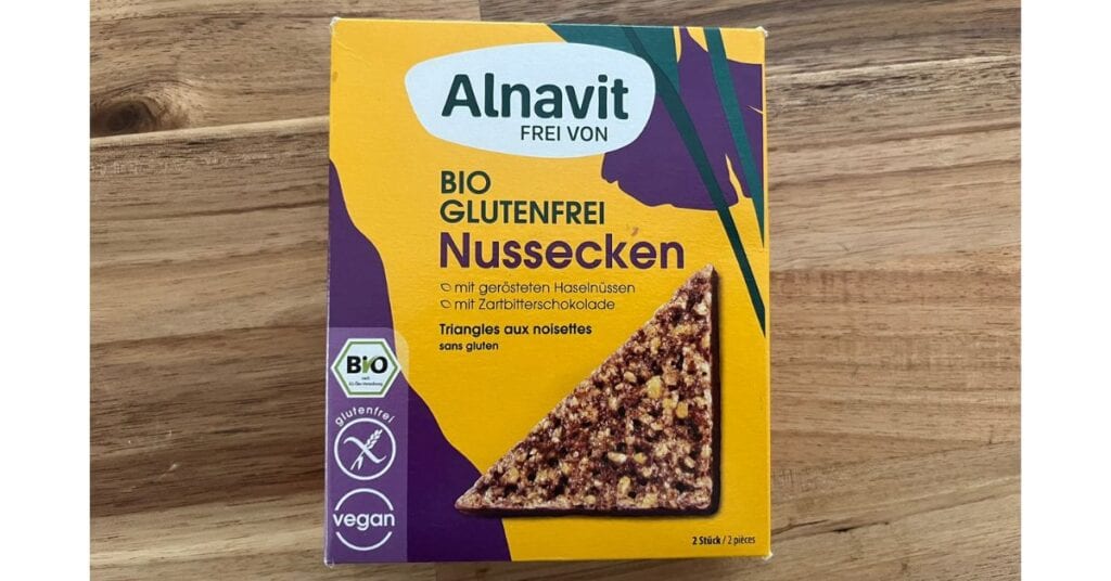 Glutenfreie Nussecken