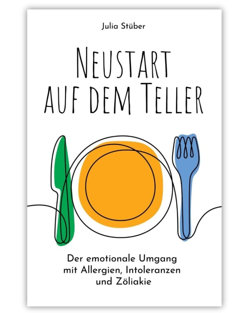 Das Cover von Neustart auf dem Teller