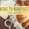 Meine To-Want-Liste für das 4. Quartal 2025