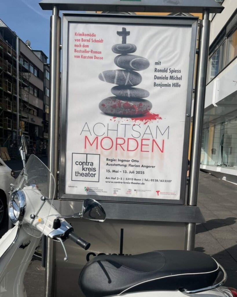 Achtsam Morden als Theaterstück im Bonner Contrakreis-Theater