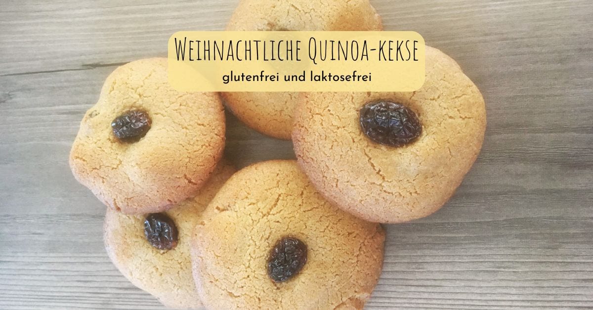 Quinoakekse, glutenfrei,laktosefrei