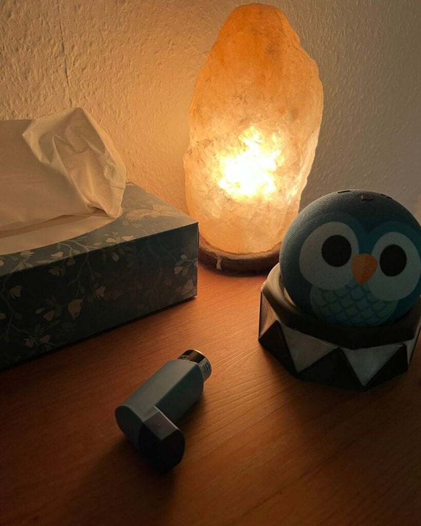 Asthmaspray um vier Uhr morgens