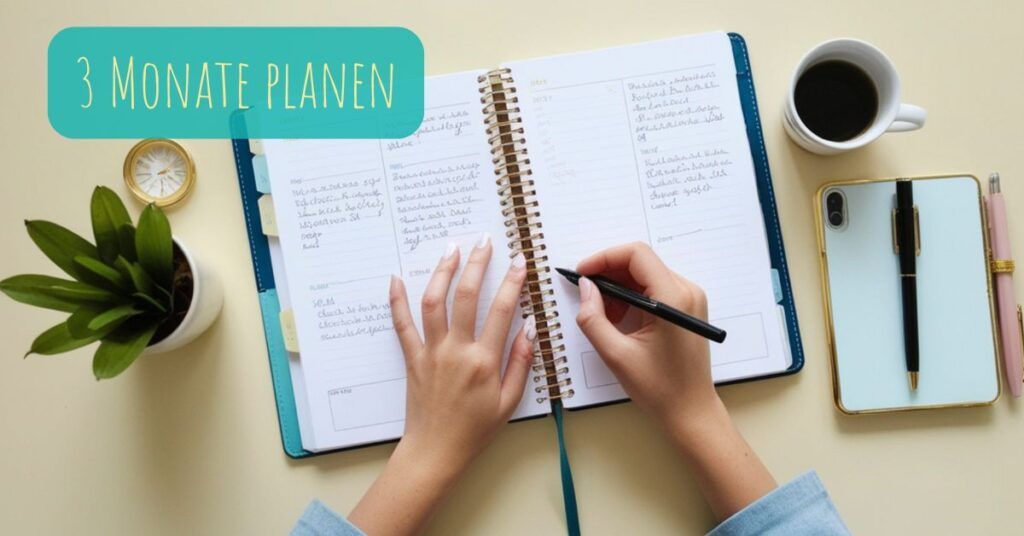 in Dreimonatsblöcken planen