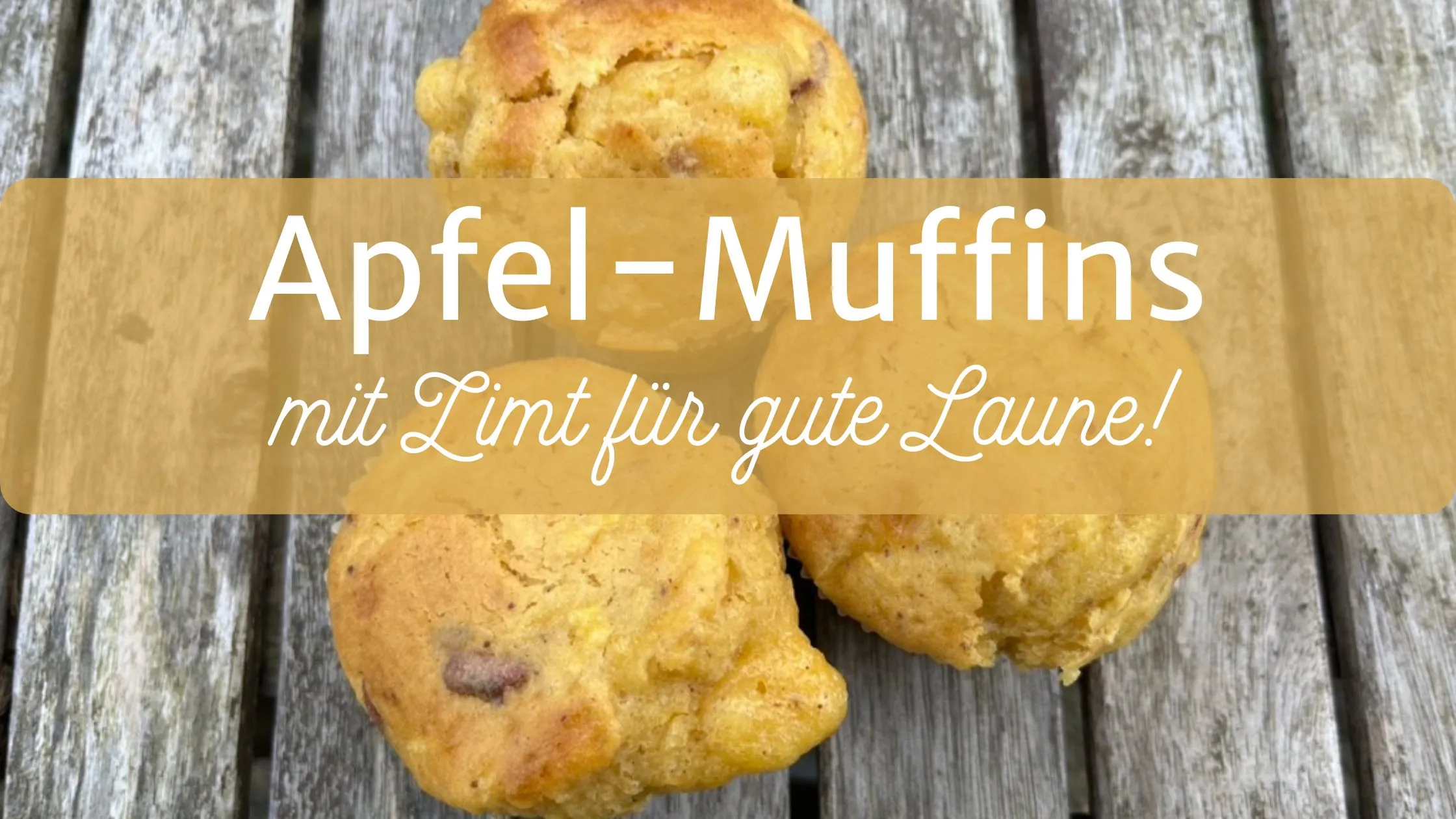 Rezept Apfel-Muffins mit Zimt