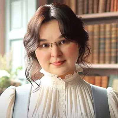 Julia als Bridgerton-Frau