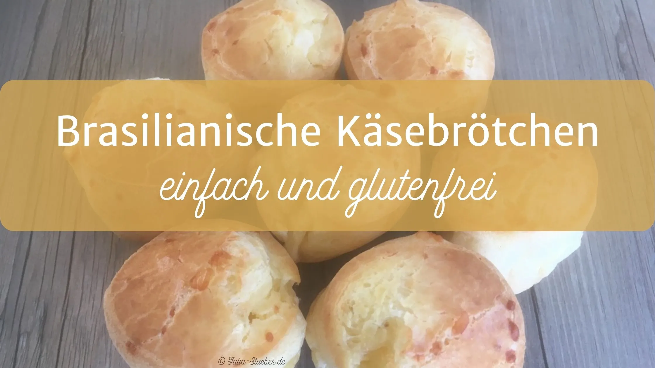 Brasilianische Käsebrötchen - einfach und glutenfrei