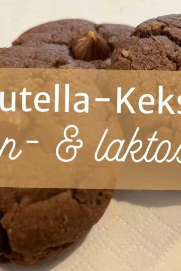 Glutenfreie, laktosefreie Nutella-Kekse