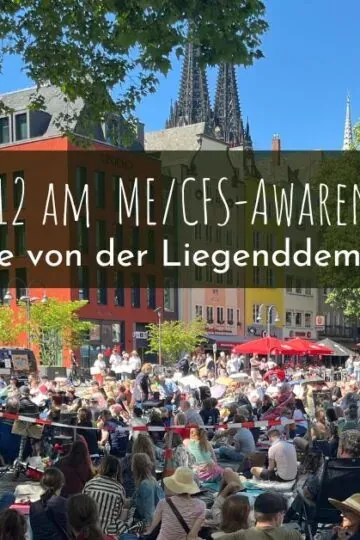 Die ME/CFS-Liegenddemo in Köln