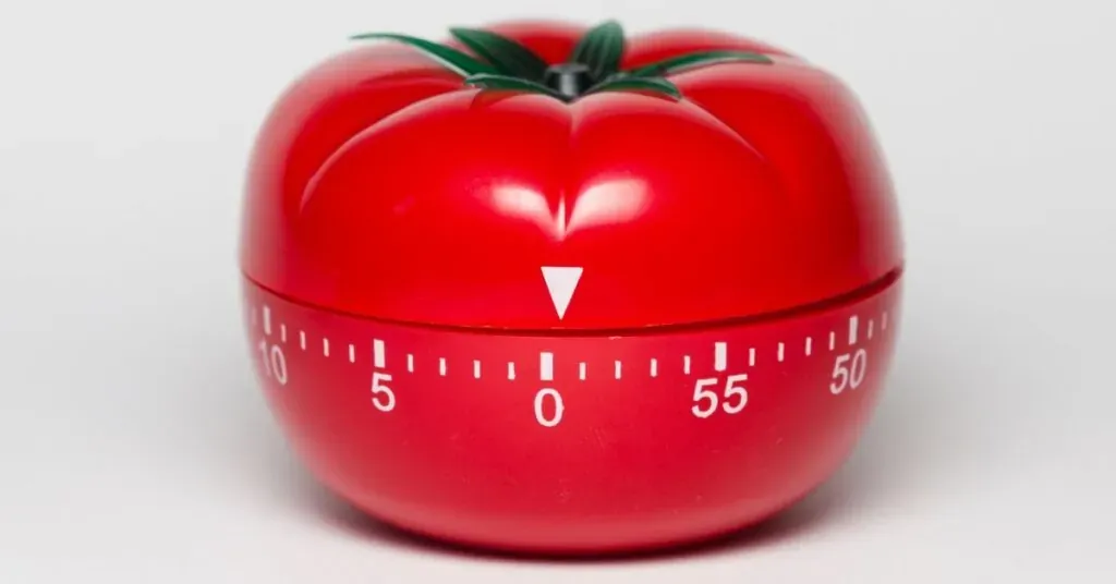 Die Küchenuhr der Pomodoro-Technik