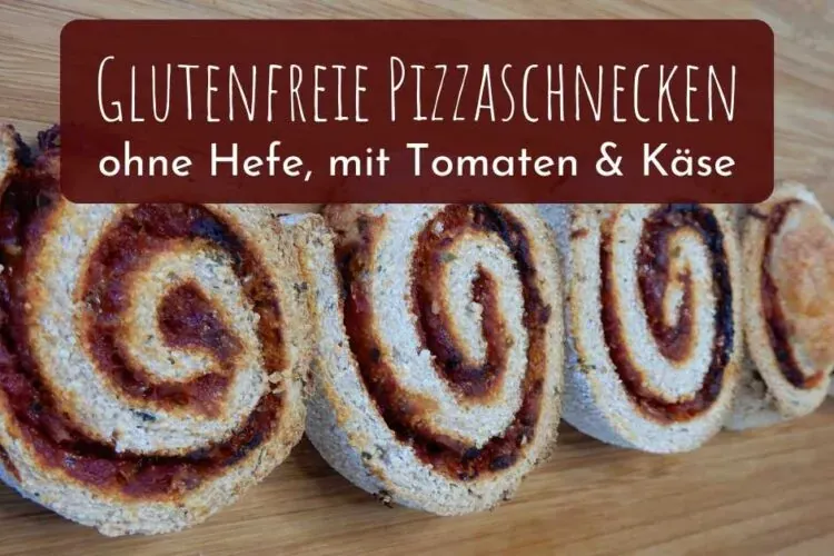 Rezept für glutenfreie Pizzaschnecken