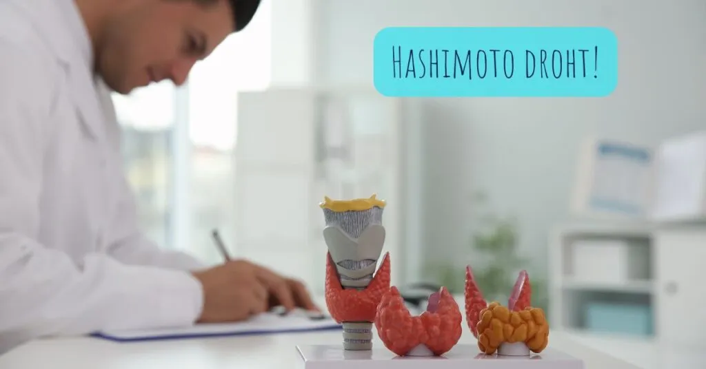 Hashimoto-Thyreoiditis droht, wenn man sich nicht an die glutenfreie Diät hält