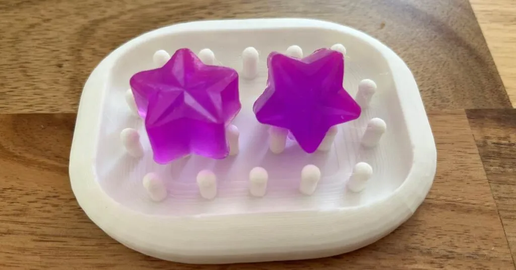 Die fertige Seifenschale