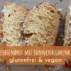 Kichererbsenbrot mit Sonnenblumenkernen, glutenfrei und vegan