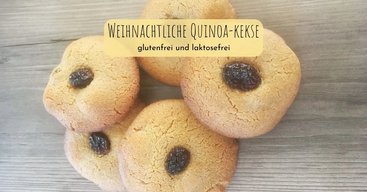 Quinoakekse, glutenfrei,laktosefrei